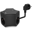 Plastrol 3-jų lizdų Schuko ilgintuvas su jungikliu ir USB-A bei USB-C lizdais Plastrol 3-jų lizdų Schuko ilgintuvas su jungikliu ir USB-A bei USB-C lizdais