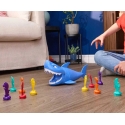 Žaidimas „Pašėlęs ryklys“ vaikams, miklumo Shark Strike boulingas su rykiu, 5+