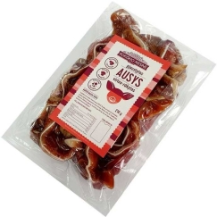 Rokiskio Mesine Virtos rūkytos kiaulienos ausys, pjaustytos, 200 g