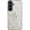 Guess PU 4G Metal Logo maciņš Samsung Galaxy S26 FE, rozā Guess PU 4G Metal Logo maciņš Samsung Galaxy S26 FE, rozā