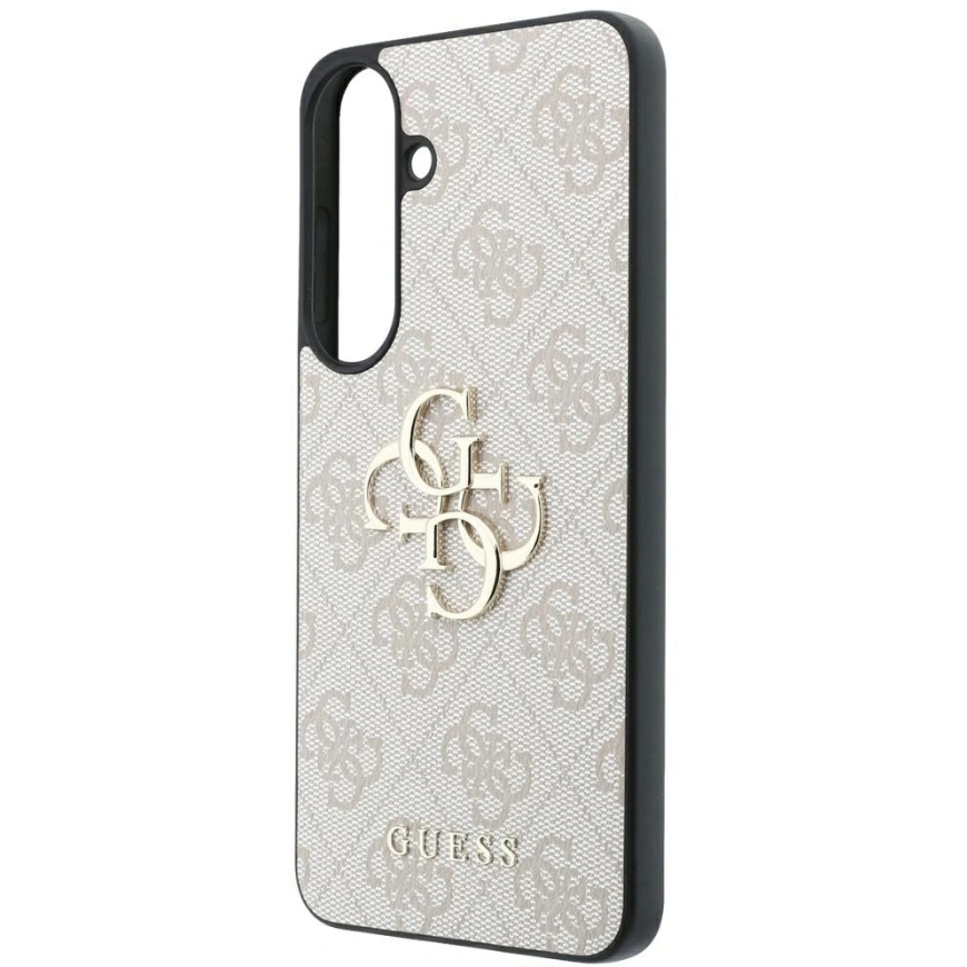 Чехол Guess PU 4G Metal Logo для Samsung Galaxy S26 FE, розовый – 5