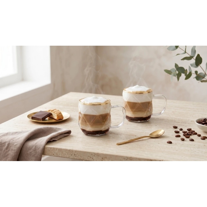 Vialli Design 2 kuppia 350 ml Geo Gold (32125) – 5