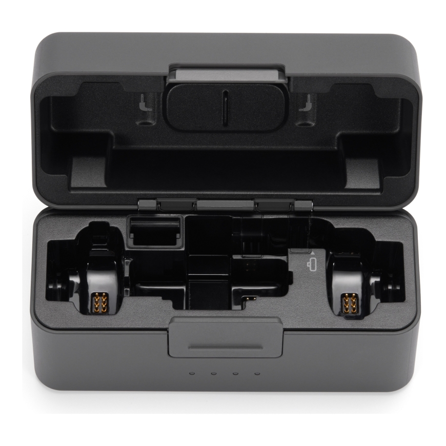 DJI Mic Mini 2S įkrovimo dėklas, mikrofono įkrovimo stovas