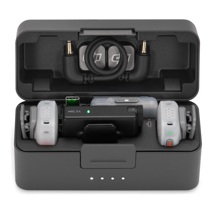 DJI Mic Mini 2S įkrovimo dėklas, mikrofono įkrovimo stovas – 3