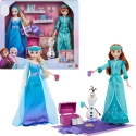 Mattel Nuket Disney Frozen Anna ja Elsa tarvikkeineen yöjuhliin Mattel Nuket Disney Frozen Anna ja Elsa tarvikkeineen yöjuhliin