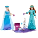 Mattel Lėlės Disney Frozen Anna ir Elsa su aksesuarais pižamų vakarėliui