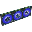 Lian Li Uni Fan SL-INF LCD FLEX ARGB 120mm Korpusa ventilators Melns 3gab Lian Li Uni Fan SL-INF LCD FLEX ARGB 120mm Korpusa ventilators Melns 3gab