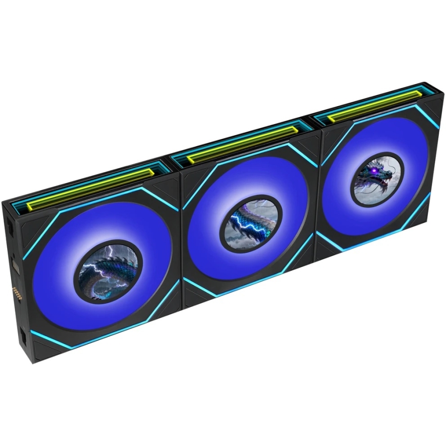 Lian Li Uni Fan SL-INF LCD FLEX ARGB 120mm Корпусный вентилятор Черный 3шт – 2