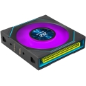 Lian Li Uni Fan SL-INF LCD FLEX ARGB 120mm Case Fan Black 3pcs