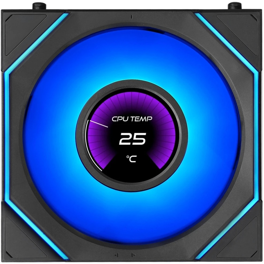 Lian Li Uni Fan SL-INF LCD FLEX ARGB 120mm Case Fan Black 3pcs – 4