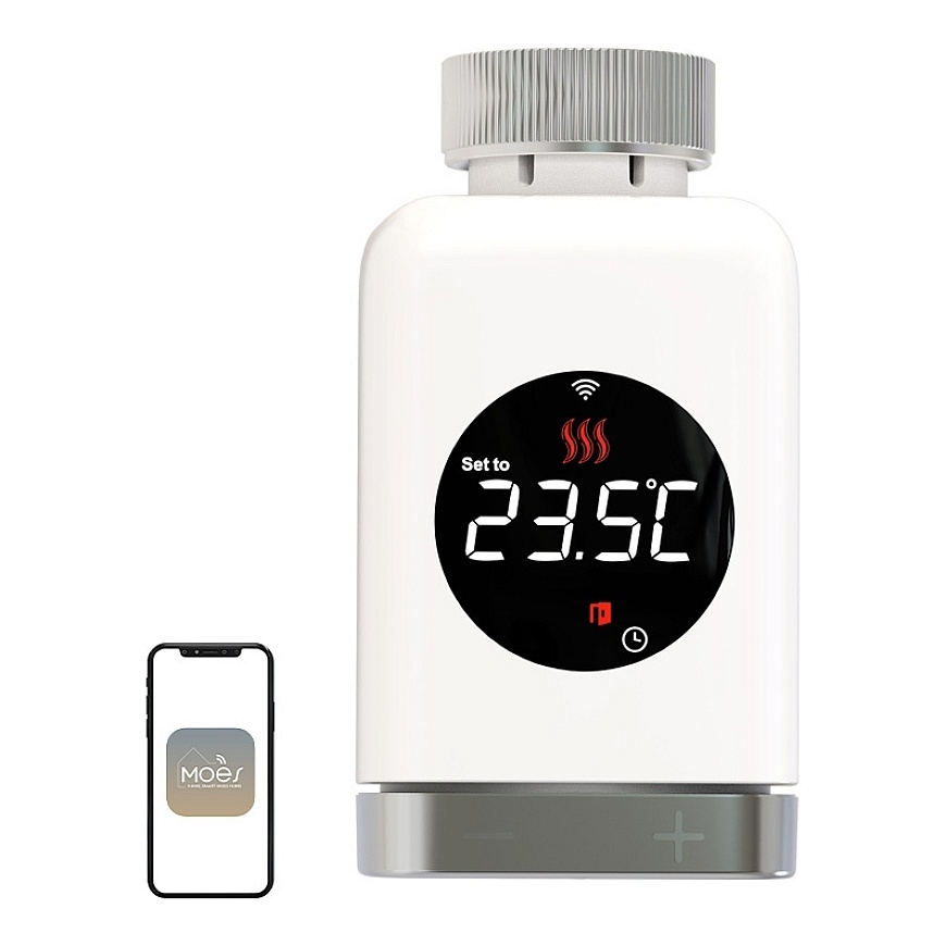 MOES TRV 801 ZigBee термостатическая голова