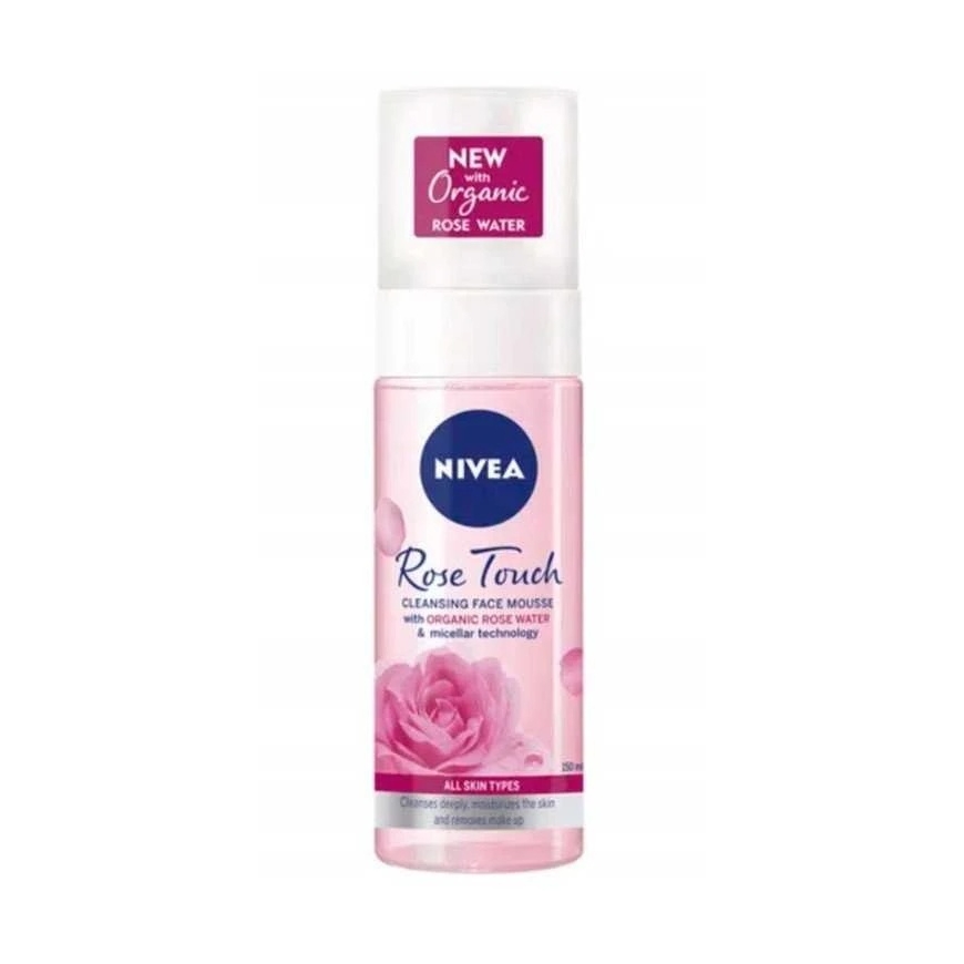 Nivea NIVEA_Rose Touch Очищающая пенка для лица 150 мл