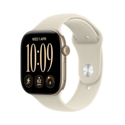 Apple Watch Series 12 46mm Gaiši Zelts/Smilšu Josla S/M