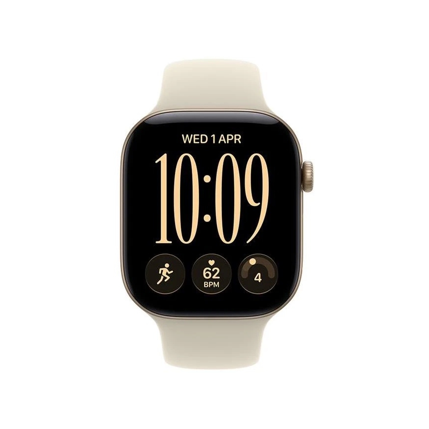 Apple Watch Series 12 46mm Vaaleakulta/Hiekkahihna S/M – 2