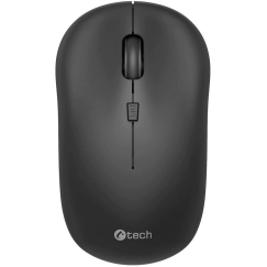Компьютерная мышь C-Tech Dual mode, беспроводная, BT5.0 + 2,4GHz, 1600DPI, черная (WLM-09)