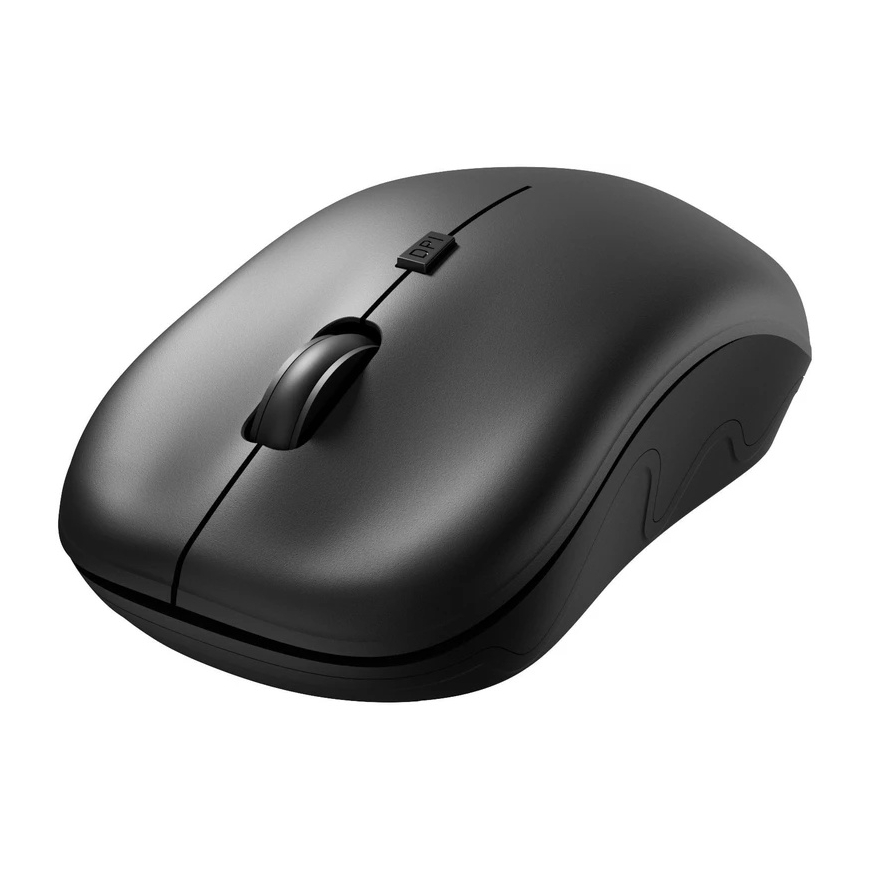 Pelė C-Tech Dual mode, belaidė, BT5.0 + 2,4GHz, 1600DPI, juoda (WLM-09) – 2