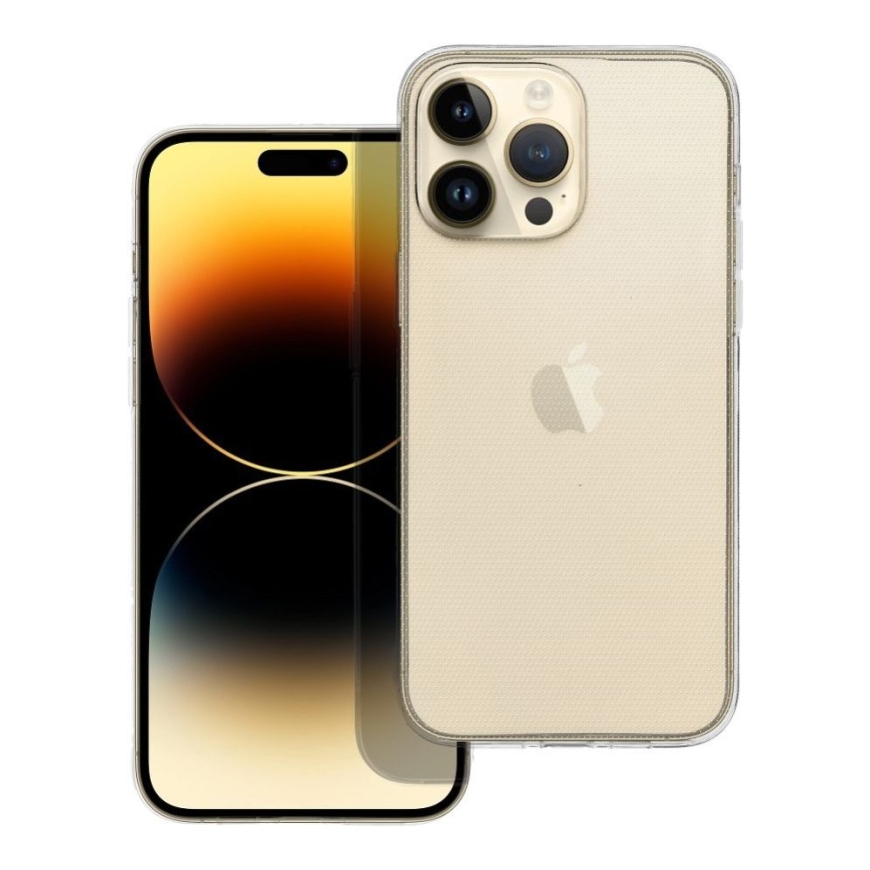 Case for iPhone 17 Pro / 18 Pro (low camera edge) Clear Case 2 mm transparent