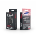 Maxlife MXTC-09-65ACC GaN PD QC laturi 2x USB-C 1x USB 65W musta Maxlife MXTC-09-65ACC GaN PD QC laturi 2x USB-C 1x USB 65W musta