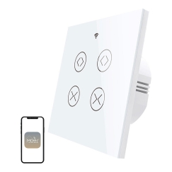Умный выключатель рулонной шторки MOES WRS-EUC2-WH-MS