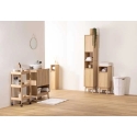 5five Simply Smart ABANA toilet paper cabinet with handle, 18 x 20 x 78 cm 5five Simply Smart ABANA toilet paper cabinet with handle, 18 x 20 x 78 cm