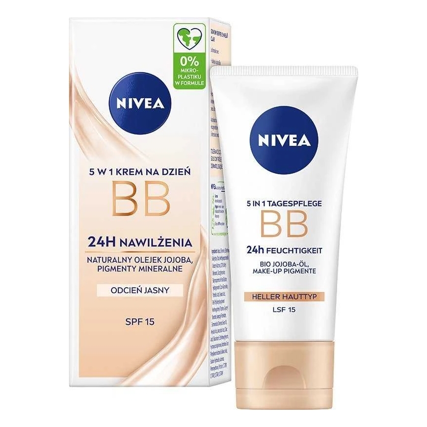 Nivea BB-voide 5-in-1 kosteuttava SPF15 vaalea sävy – 2