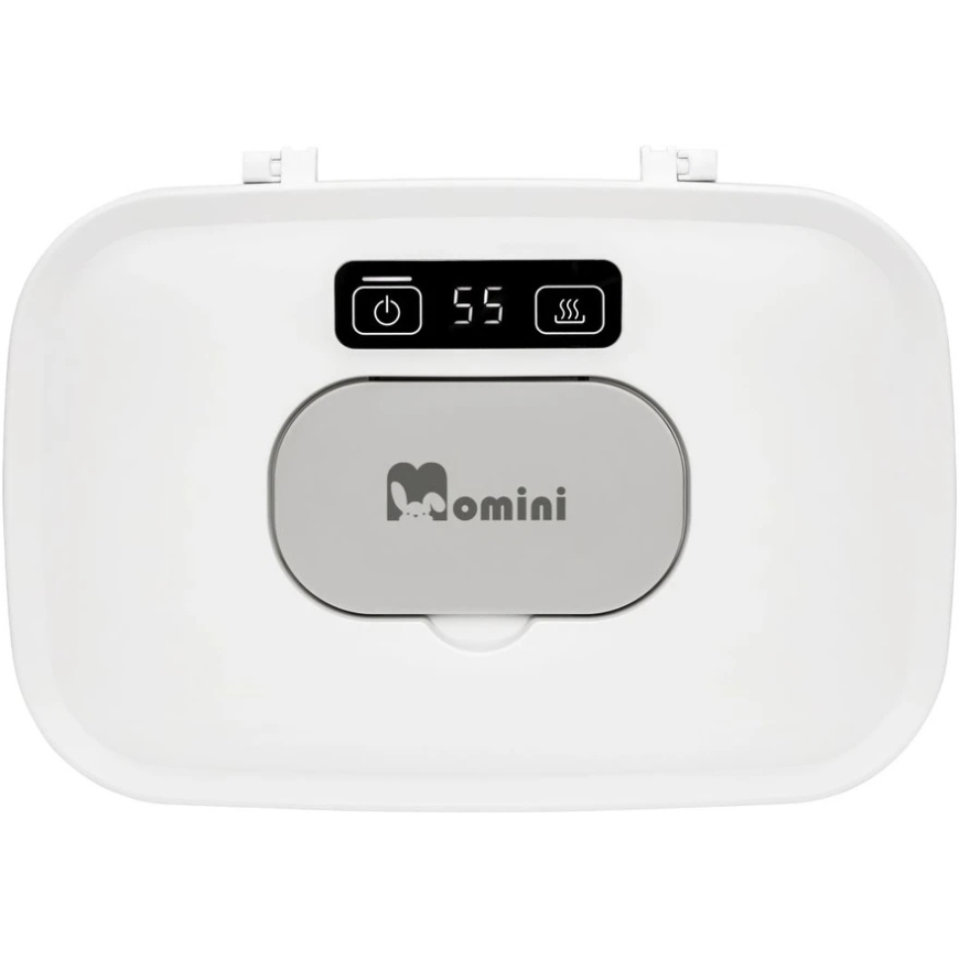 Mitru Salvetīšu Sildītājs - Momini CozyWipes ar Regulējamu 45–55 °C Temperatūras Kontroli, LED Skārienpanelis – 5