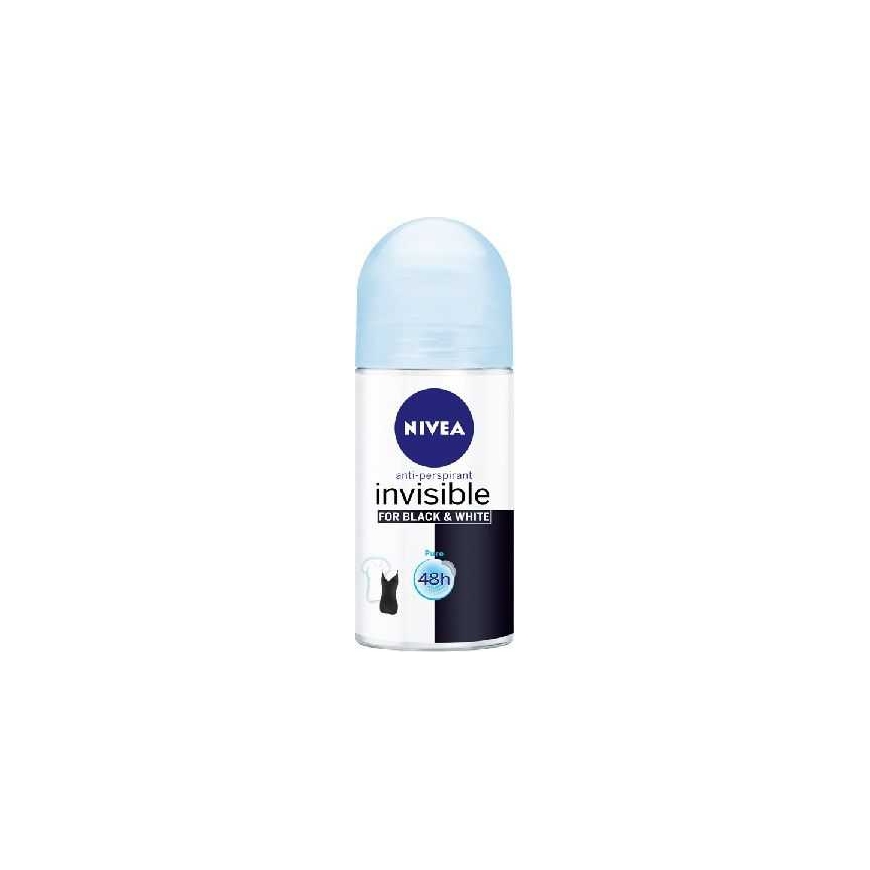 Nivea Deodorant INVISIBLE PURE roll-on naisille 50 ml