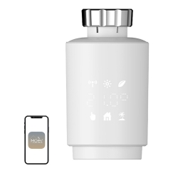 MOES TV02 ZigBee LCD Thermostatic Head