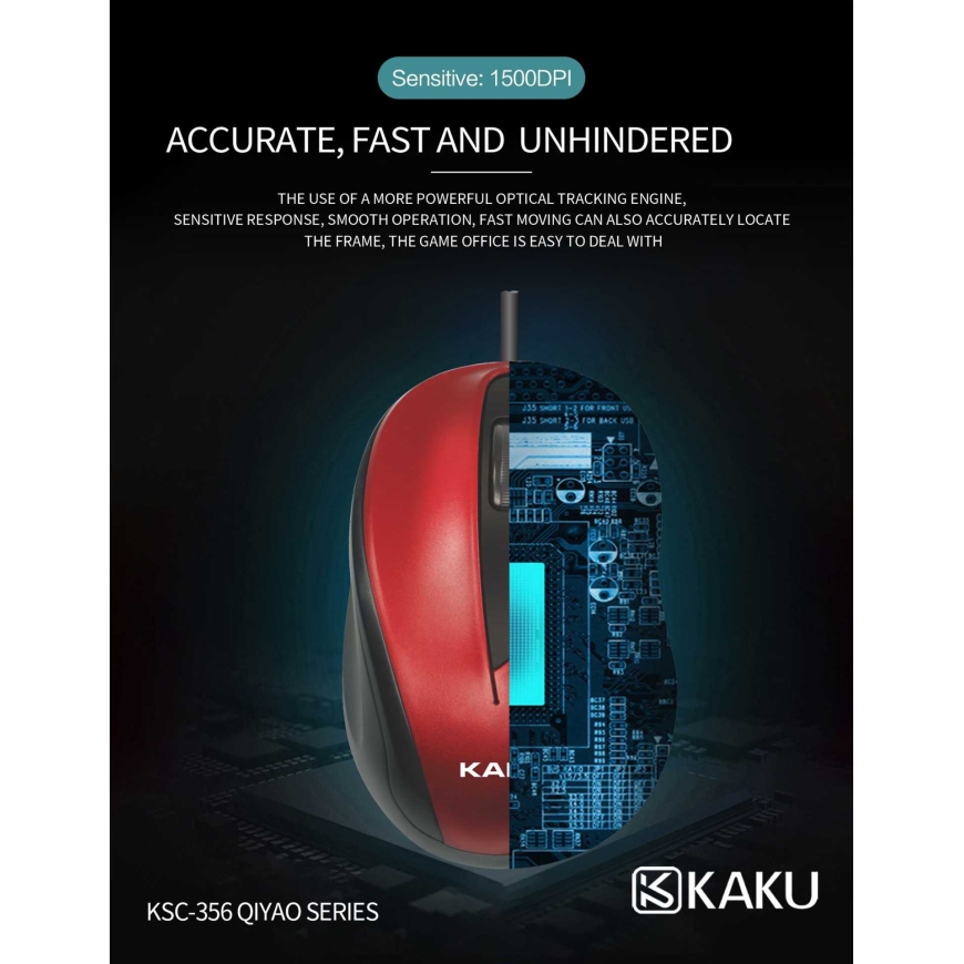 iKaku KSC-356 Melns