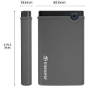 Корпус внешнего HDD Transcend 2,5" USB 3.0 черный TS0GSJ25CK3 Корпус внешнего HDD Transcend 2,5" USB 3.0 черный TS0GSJ25CK3
