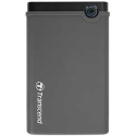 Transcend ārējais HDD korpuss 2,5" USB 3.0 melns TS0GSJ25CK3 Transcend ārējais HDD korpuss 2,5" USB 3.0 melns TS0GSJ25CK3