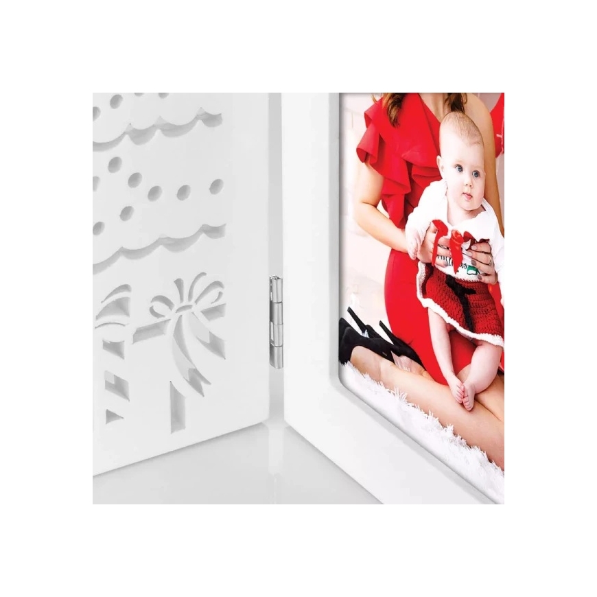 Photo Frame - ERTOM PL ZT946W 10x15 STELVIO MDF White – 2