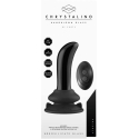 Chrystalino By Shots Dotted – with suction cup and remote control – 10 speeds – black