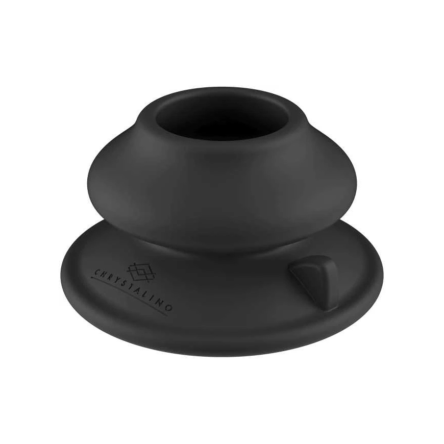 Chrystalino By Shots Dotted – with suction cup and remote control – 10 speeds – black – 3