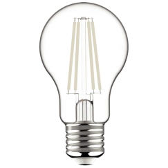 AVIDE E27, A60, 8.5W, 1055lm, 2700K šiltai balta, balta pluoštas
