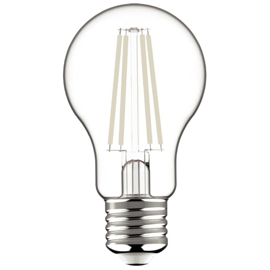 AVIDE E27, A60, 8.5W, 1055lm, 2700K warm white, white filament
