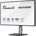 iiyama PROGRAPHIC HB2701UHSNP-B1 monitori 68,6 cm (27") 3840 x 2160 pikseļi 4K Ultra HD LCD Melns iiyama PROGRAPHIC HB2701UHSNP-B1 monitori 68,6 cm (27") 3840 x 2160 pikseļi 4K Ultra HD LCD Melns