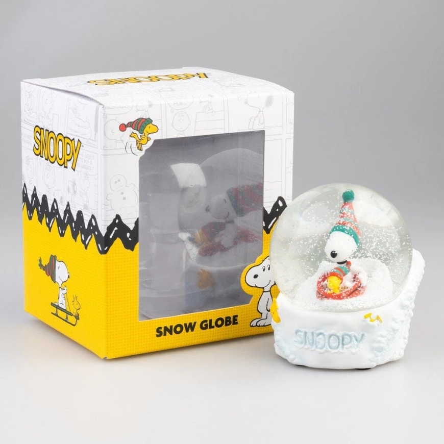 ERIK Snoopy стеклянный снежный глобус в подарочной коробке – 5