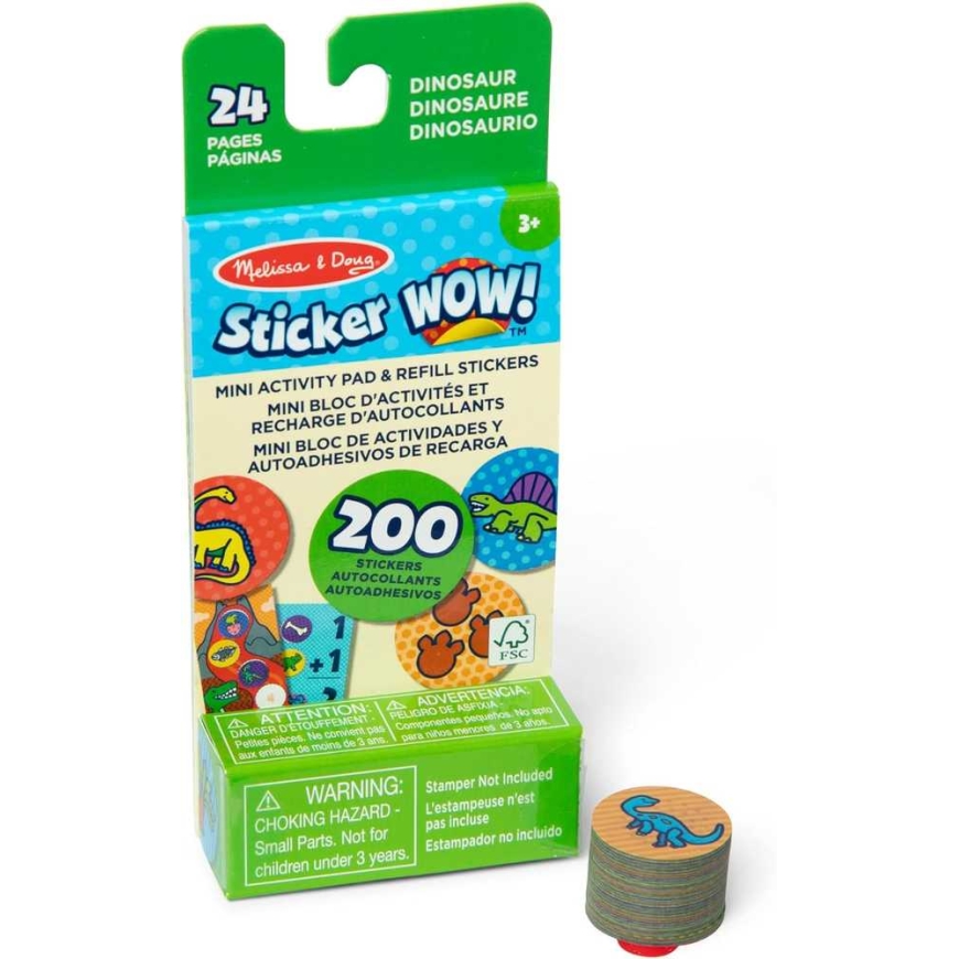 Sticker Wow Dinosaurukset -sarja 200 tarraa Melissa & Doug – 2