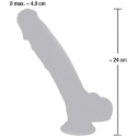 Medicīniskais silikona dildo 24 cm