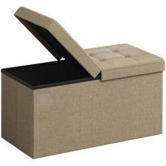 Foldable pouf with storage Spacetronik SFFSB0003II