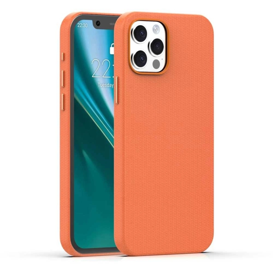 Etteri Elegant Mag case for iPhone 12 / 12 Pro 6.1” orange