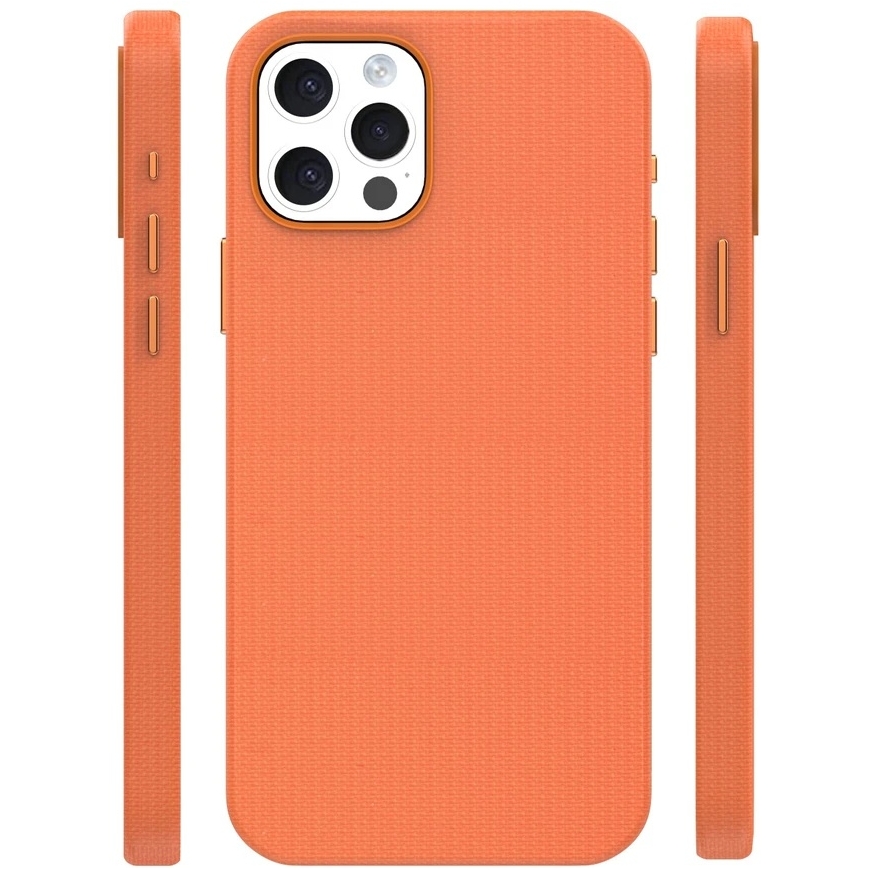 Чехол Etteri Elegant Mag для iPhone 12 / 12 Pro 6,1” оранжевый – 3