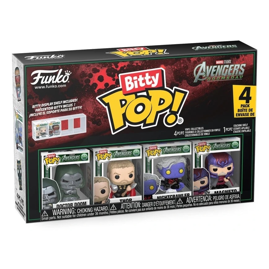 Funko Blister 4 figuuri Bitty POP Marvel Studios Avengers Doomsday – 3
