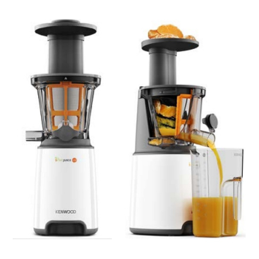 Kenwood JMP 400 WH mehukone Hidas mehulinko 140 W Musta, Valkoinen