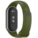 Beline Mi Band 8 /9/NFC Silikoonrif ehk Rohu Värvi Beline Mi Band 8 /9/NFC Silikoonrif ehk Rohu Värvi