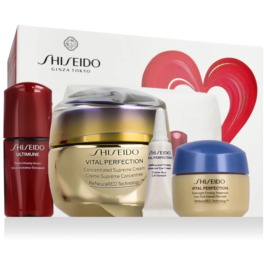 Shiseido Vital Perfection Supreme Concentrated Cream Gift Set 5 Pieces