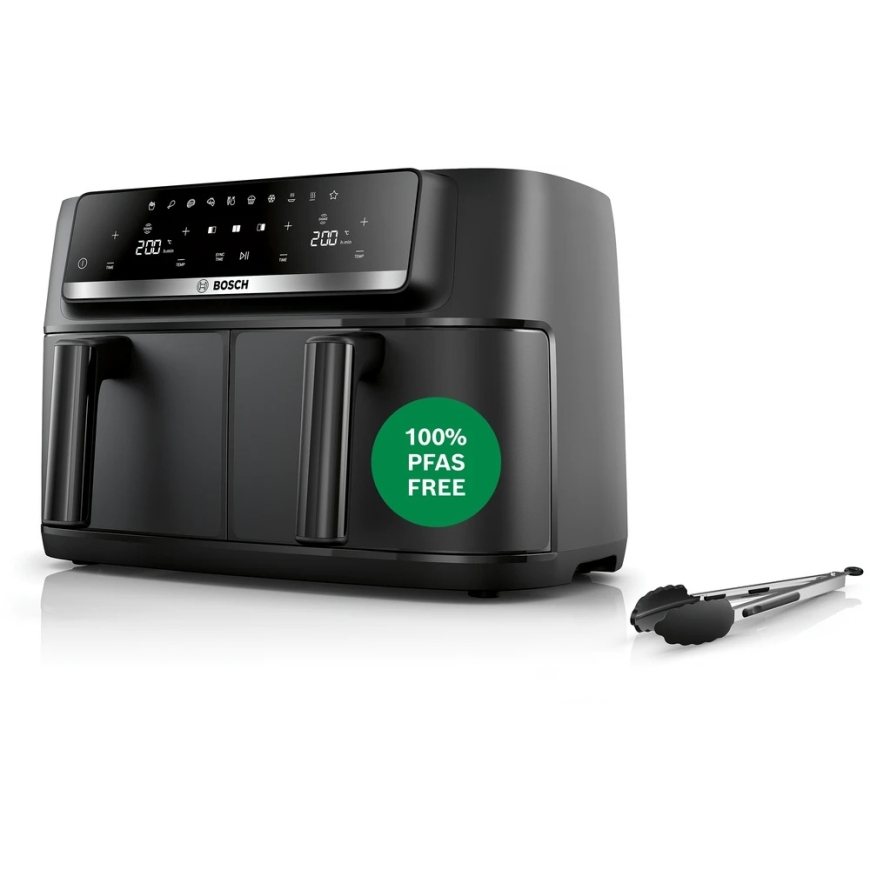 Gruzdintuvė Bosch MAFD440B7 Serija 4, Double Drawer Air Fryer, Juodas
