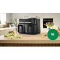 Bosch MAFD440B7 4. sērija, Divkorpusa gaisa fritieris, Melns Bosch MAFD440B7 4. sērija, Divkorpusa gaisa fritieris, Melns