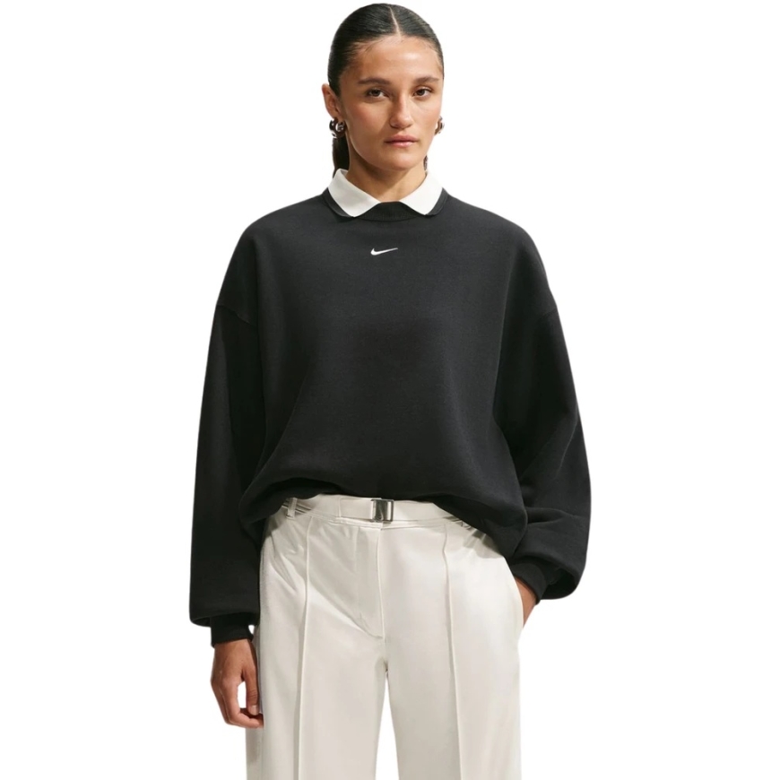 Bluza damska Nike Studio Fleece juoda IM8082 001 (L)